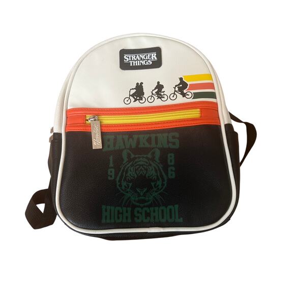 STRANGER THINGS Hawkins High School Mini Backpack Netflix - Picture 1 of 8
